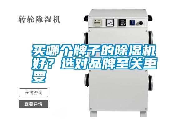 買哪個牌子的除濕機(jī)好？選對品牌至關(guān)重要