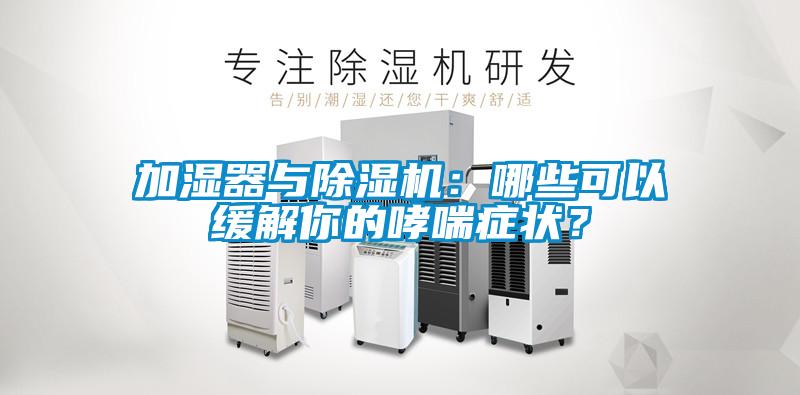 加濕器與除濕機(jī)：哪些可以緩解你的哮喘癥狀？
