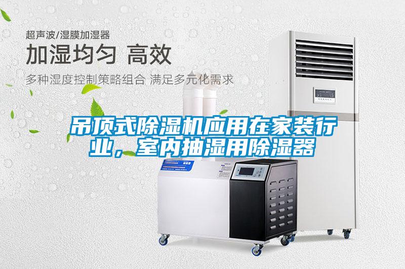 吊頂式除濕機(jī)應(yīng)用在家裝行業(yè)，室內(nèi)抽濕用除濕器