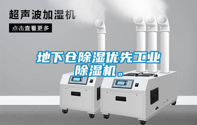 地下倉除濕優(yōu)先工業(yè)除濕機。