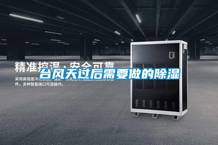 臺(tái)風(fēng)天過后需要做的除濕