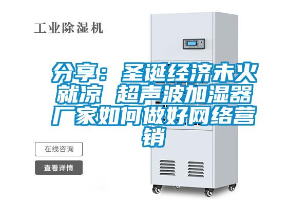 分享：圣誕經(jīng)濟(jì)未火就涼 超聲波加濕器廠家如何做好網(wǎng)絡(luò)營(yíng)銷(xiāo)