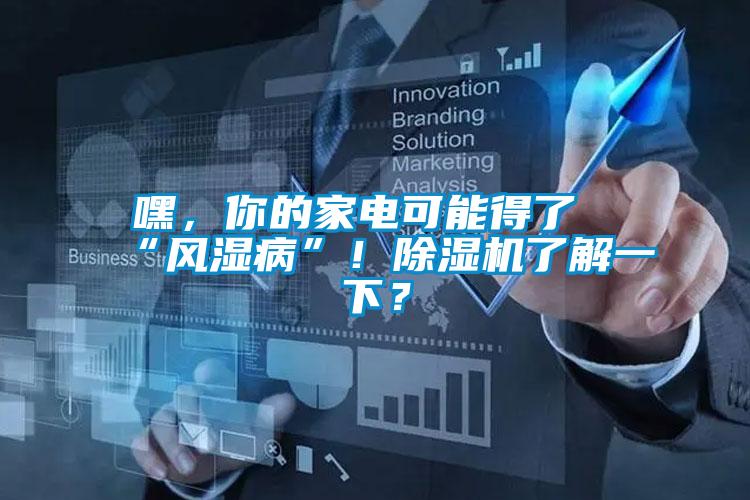 嘿，你的家電可能得了“風(fēng)濕病”！除濕機(jī)了解一下？