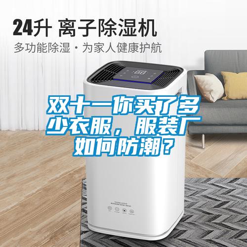 雙十一你買了多少衣服，服裝廠如何防潮？