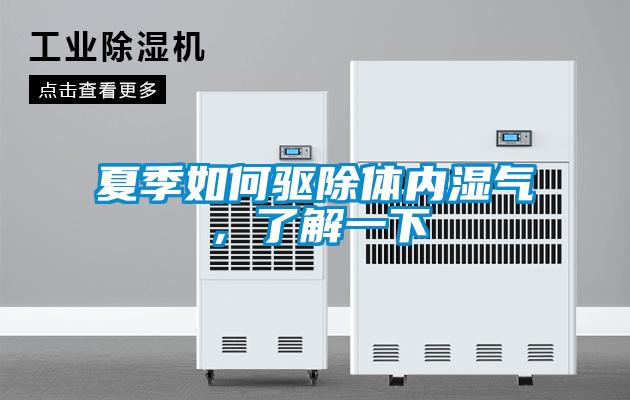 夏季如何驅(qū)除體內(nèi)濕氣，了解一下