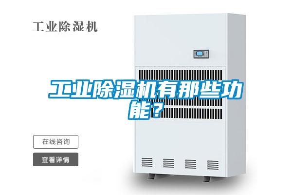 工業(yè)除濕機有那些功能？