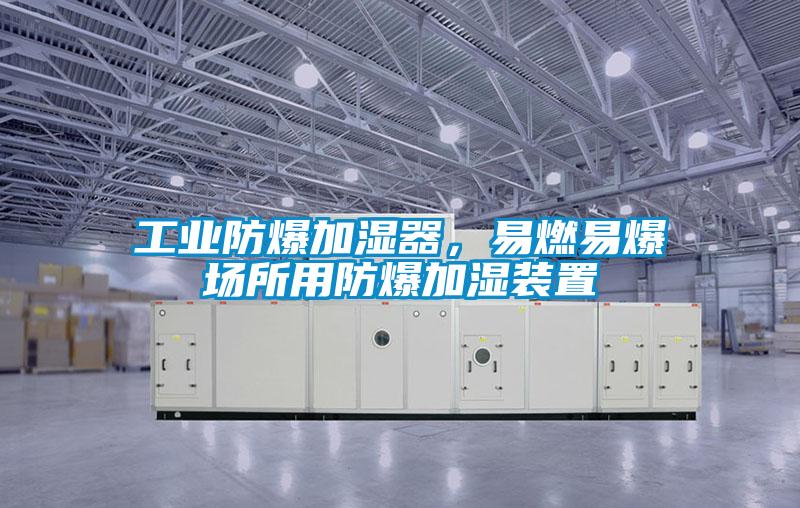 工業(yè)防爆加濕器，易燃易爆場所用防爆加濕裝置