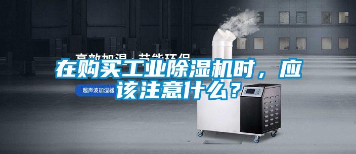 在購(gòu)買工業(yè)除濕機(jī)時(shí)，應(yīng)該注意什么？