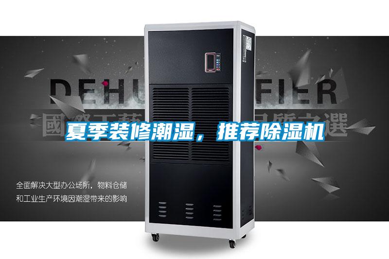 夏季裝修潮濕，推薦除濕機