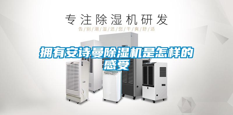擁有安詩曼除濕機(jī)是怎樣的感受