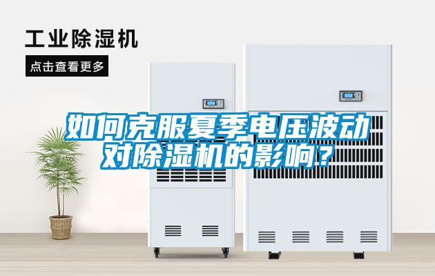 如何克服夏季電壓波動對除濕機的影響？