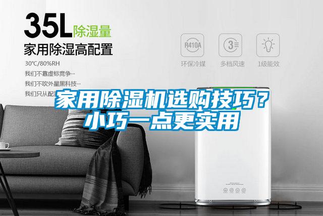 家用除濕機(jī)選購(gòu)技巧？小巧一點(diǎn)更實(shí)用