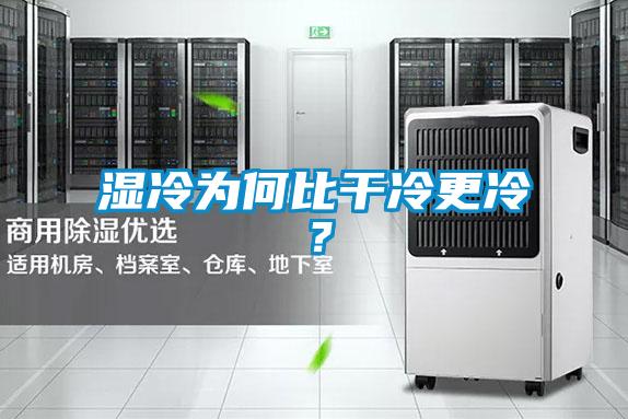 濕冷為何比干冷更冷？