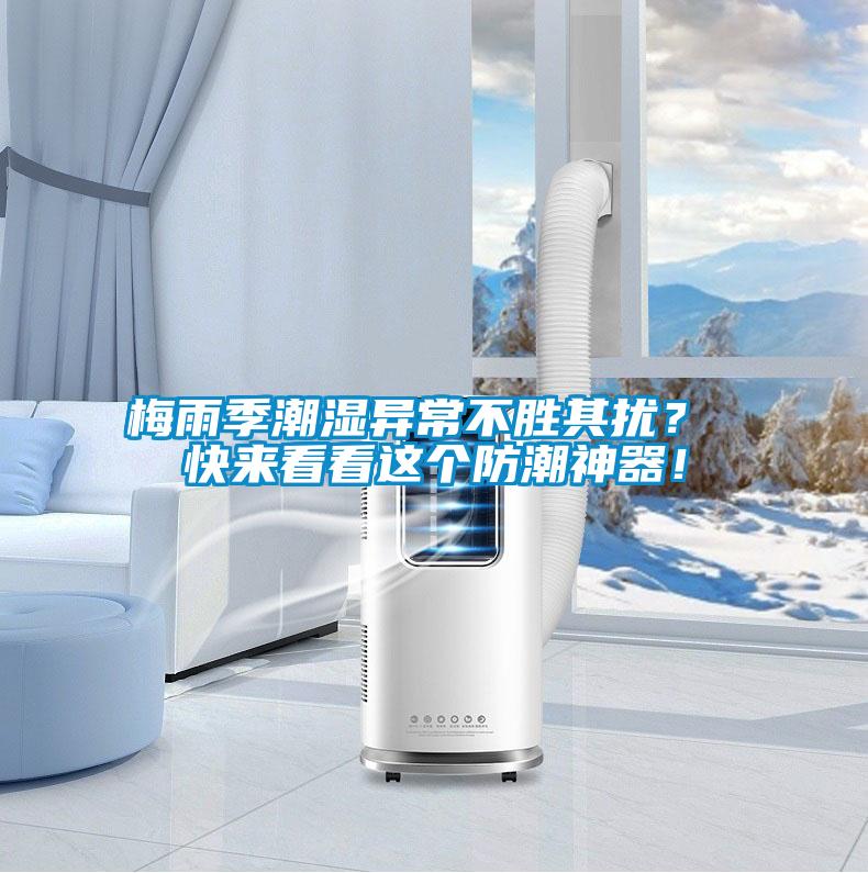 梅雨季潮濕異常不勝其擾？ 快來看看這個(gè)防潮神器！