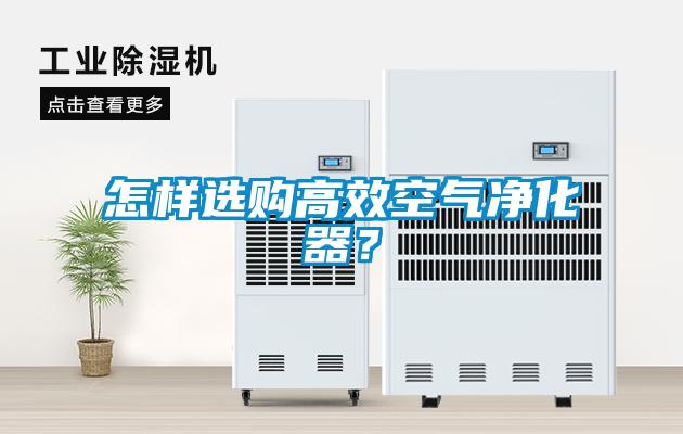 怎樣選購(gòu)高效空氣凈化器？