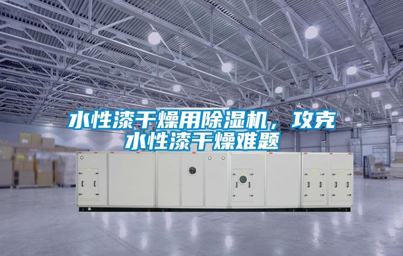 水性漆干燥用除濕機，攻克水性漆干燥難題