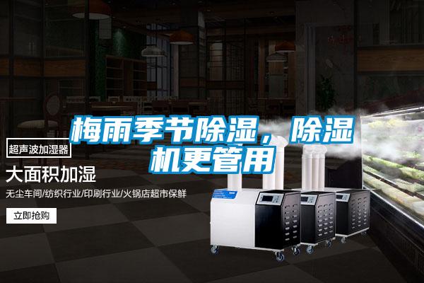 梅雨季節(jié)除濕，除濕機(jī)更管用