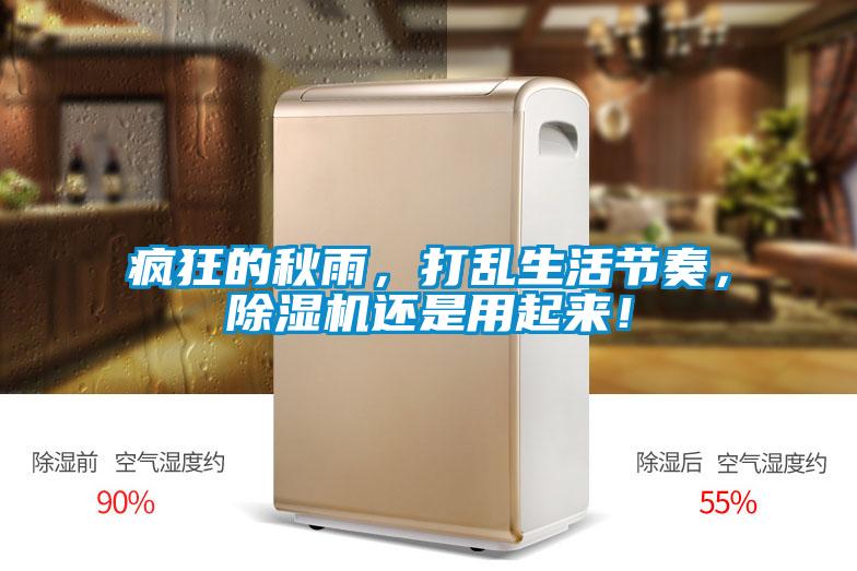 瘋狂的秋雨，打亂生活節(jié)奏，除濕機(jī)還是用起來！