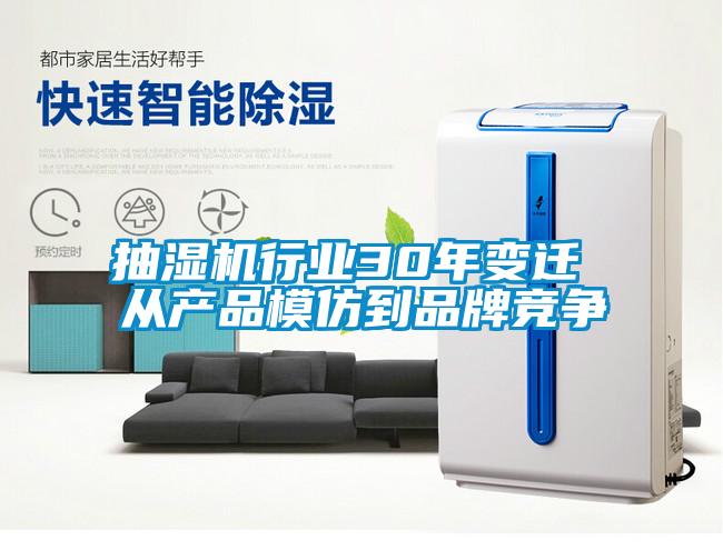 抽濕機行業(yè)30年變遷 從產品模仿到品牌競爭