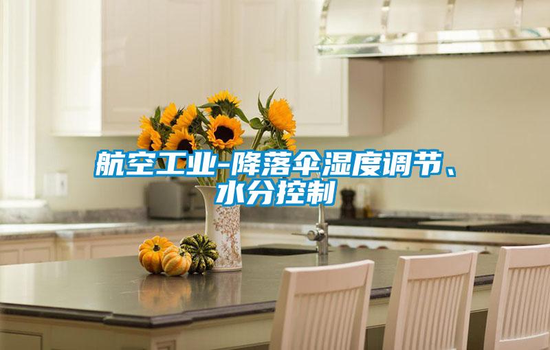 航空工業(yè)-降落傘濕度調(diào)節(jié)、水分控制