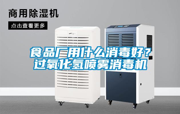 食品廠用什么消毒好？過氧化氫噴霧消毒機