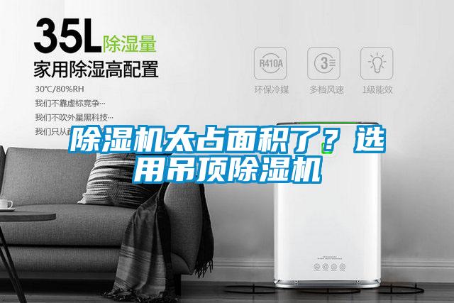 除濕機太占面積了？選用吊頂除濕機
