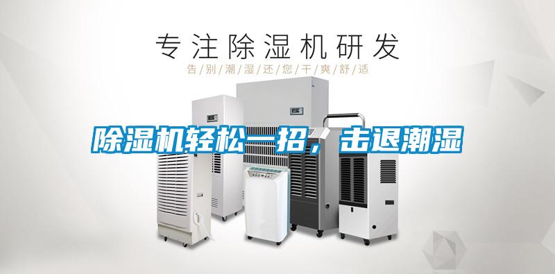 除濕機(jī)輕松一招，擊退潮濕