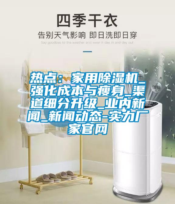熱點：家用除濕機(jī)_強(qiáng)化成本與瘦身_渠道細(xì)分升級_業(yè)內(nèi)新聞_新聞動態(tài)-實力廠家官網(wǎng)