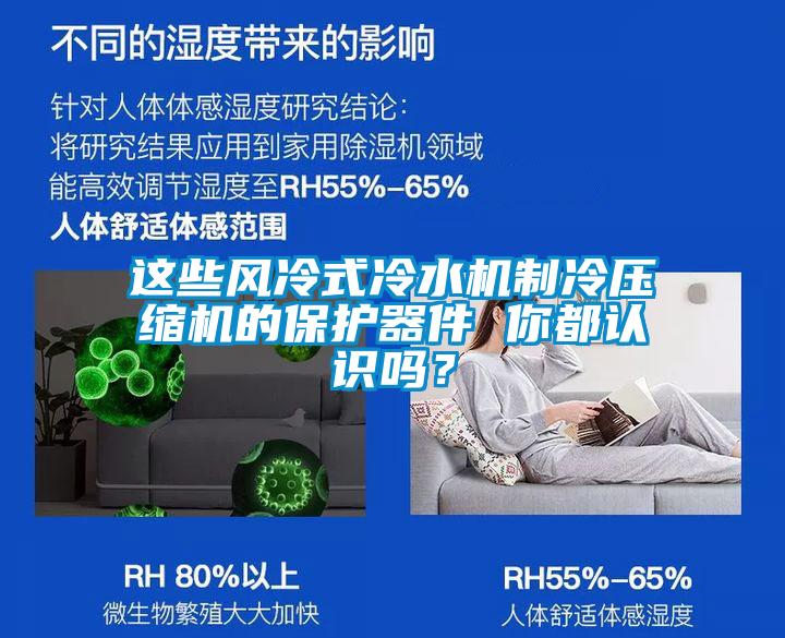 這些風(fēng)冷式冷水機(jī)制冷壓縮機(jī)的保護(hù)器件 你都認(rèn)識(shí)嗎？