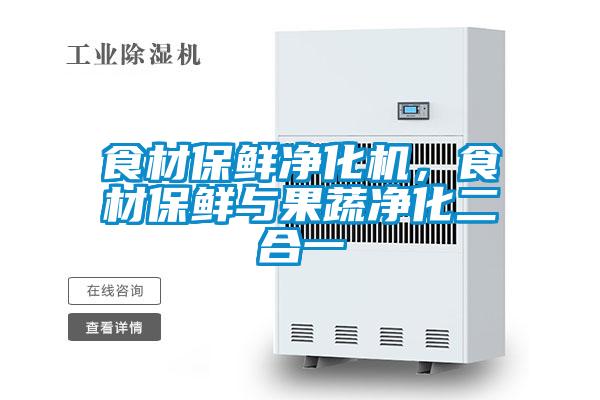 食材保鮮凈化機(jī)，食材保鮮與果蔬凈化二合一