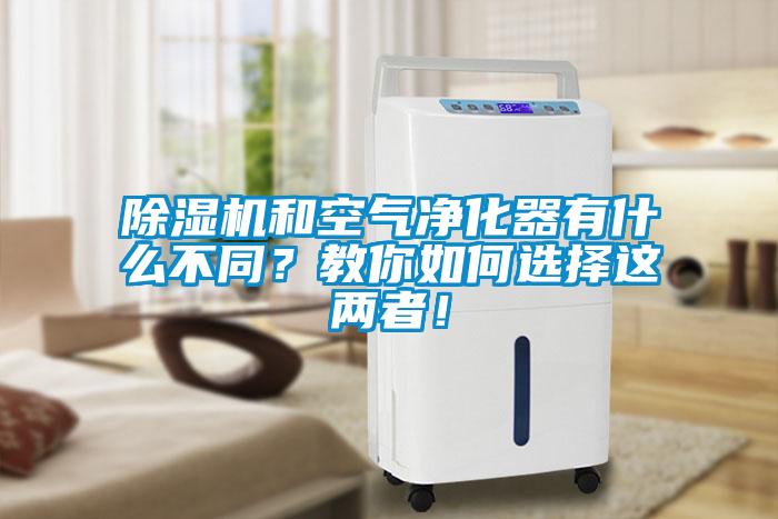 除濕機(jī)和空氣凈化器有什么不同？教你如何選擇這兩者！
