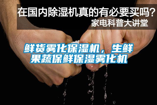 鮮貨霧化保濕機(jī)，生鮮果蔬保鮮保濕霧化機(jī)