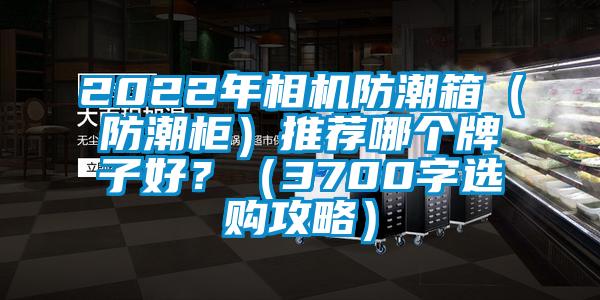 2022年相機防潮箱（防潮柜）推薦哪個牌子好？（3700字選購攻略）