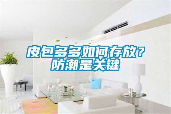 皮包多多如何存放？防潮是關鍵