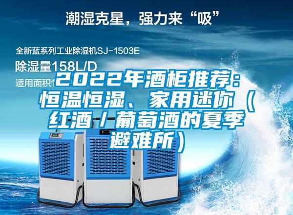 2022年酒柜推薦：恒溫恒濕、家用迷你（紅酒／葡萄酒的夏季避難所）