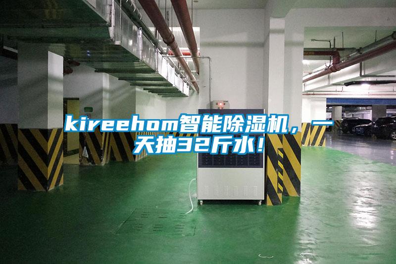 kireehom智能除濕機(jī)，一天抽32斤水！