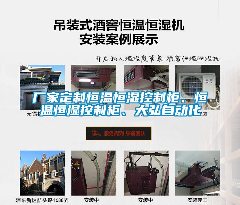 廠家定制恒溫恒濕控制柜、恒溫恒濕控制柜、大弘自動化