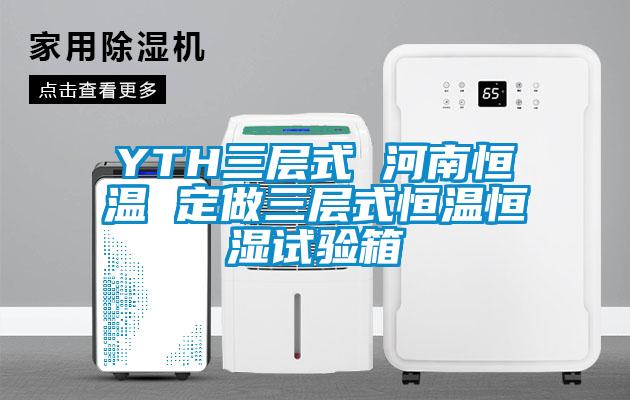 YTH三層式 河南恒溫 定做三層式恒溫恒濕試驗(yàn)箱