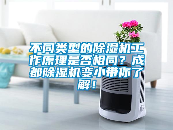 不同類型的除濕機(jī)工作原理是否相同？成都除濕機(jī)變小帶你了解！