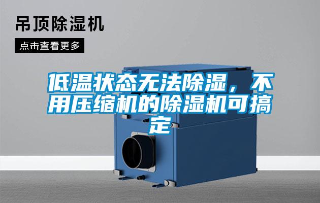 低溫狀態(tài)無(wú)法除濕，不用壓縮機(jī)的除濕機(jī)可搞定