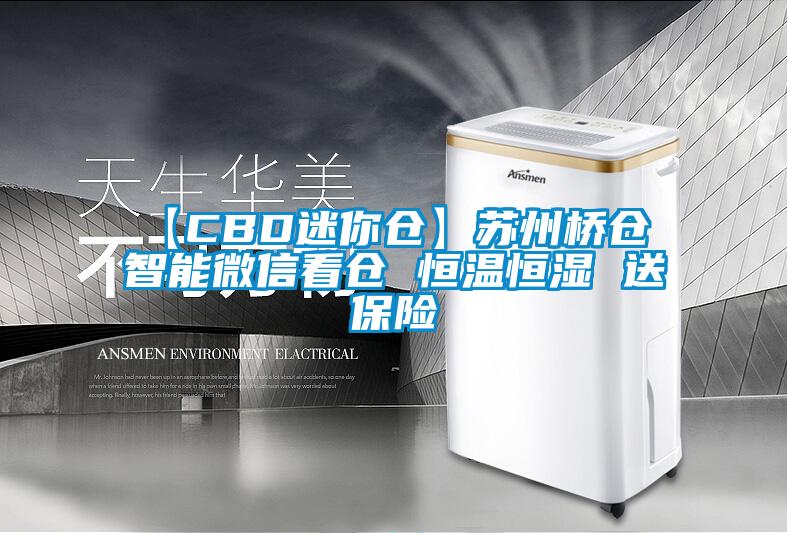 【CBD迷你倉】蘇州橋倉 智能微信看倉 恒溫恒濕 送保險(xiǎn)