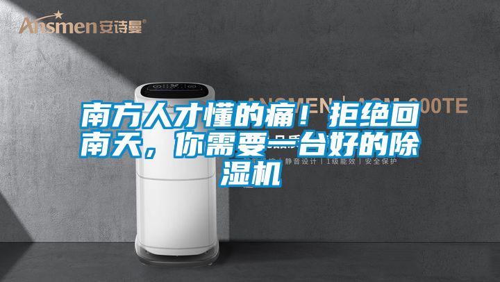 南方人才懂的痛！拒絕回南天，你需要一臺好的除濕機
