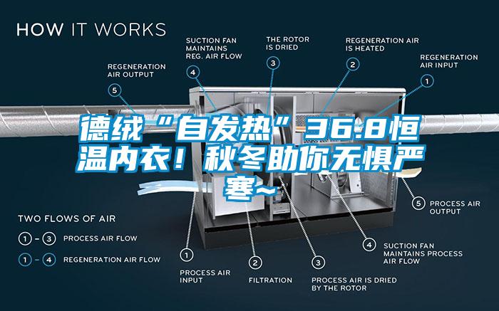 德絨“自發(fā)熱”36.8恒溫內(nèi)衣！秋冬助你無(wú)懼嚴(yán)寒~