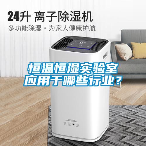 恒溫恒濕實驗室應(yīng)用于哪些行業(yè)？
