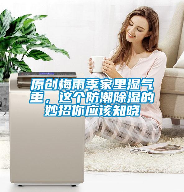 原創(chuàng)梅雨季家里濕氣重，這個防潮除濕的妙招你應該知曉
