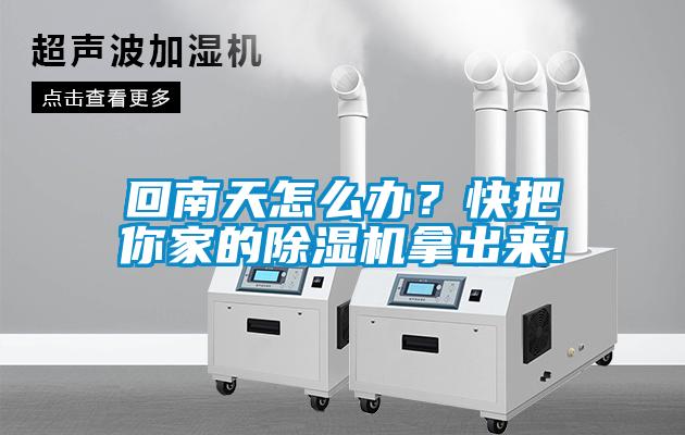 回南天怎么辦？快把你家的除濕機(jī)拿出來(lái)!