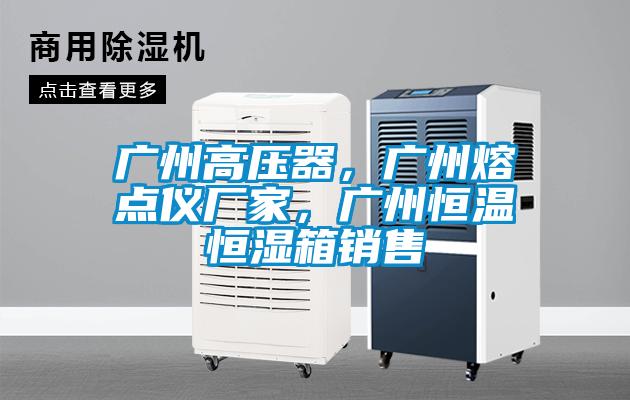 廣州高壓器，廣州熔點(diǎn)儀廠家，廣州恒溫恒濕箱銷(xiāo)售