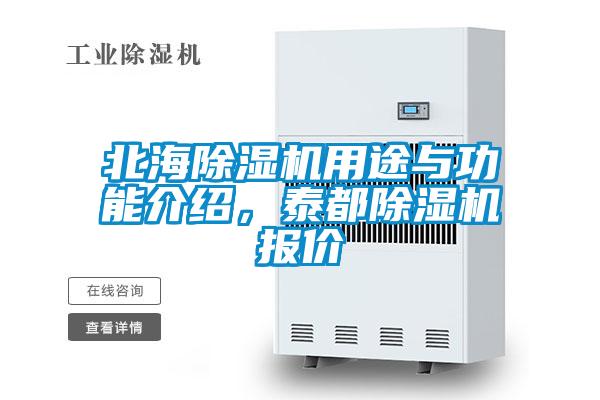 北海除濕機(jī)用途與功能介紹，泰都除濕機(jī)報(bào)價(jià)