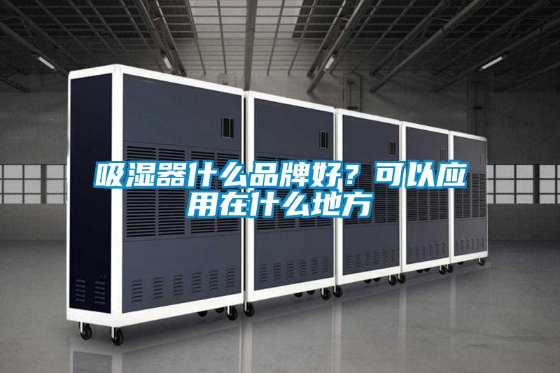 吸濕器什么品牌好？可以應(yīng)用在什么地方