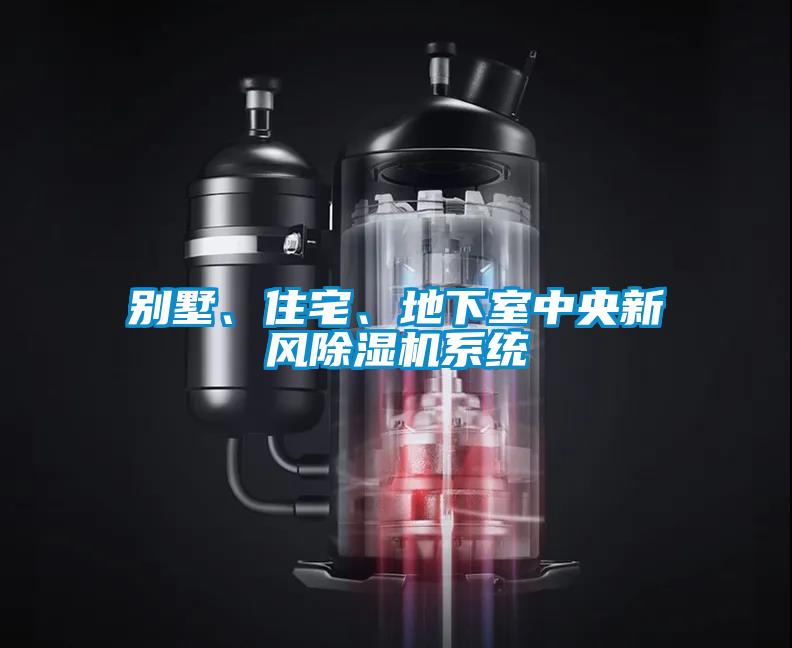 別墅、住宅、地下室中央新風(fēng)除濕機(jī)系統(tǒng)